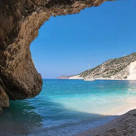 Seafront Kefalonia Kazaana 3 Bedrooms Spectacular Sea Views * אסוס