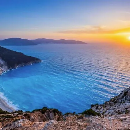 וילה Seafront Kefalonia Kazaana 3 Bedrooms Spectacular Sea Views אסוס