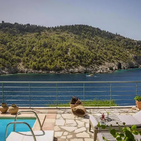 Seafront Kefalonia Kazaana 3 Bedrooms Spectacular Sea Views * Асос