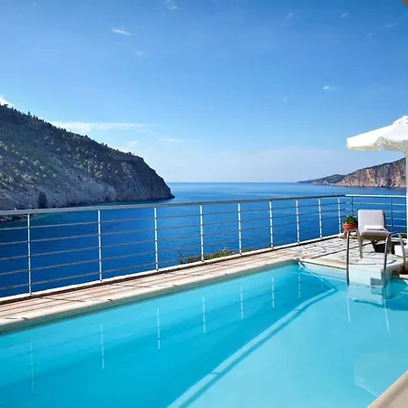 Seafront Kefalonia Kazaana 3 Bedrooms Spectacular Sea Views * 阿索斯